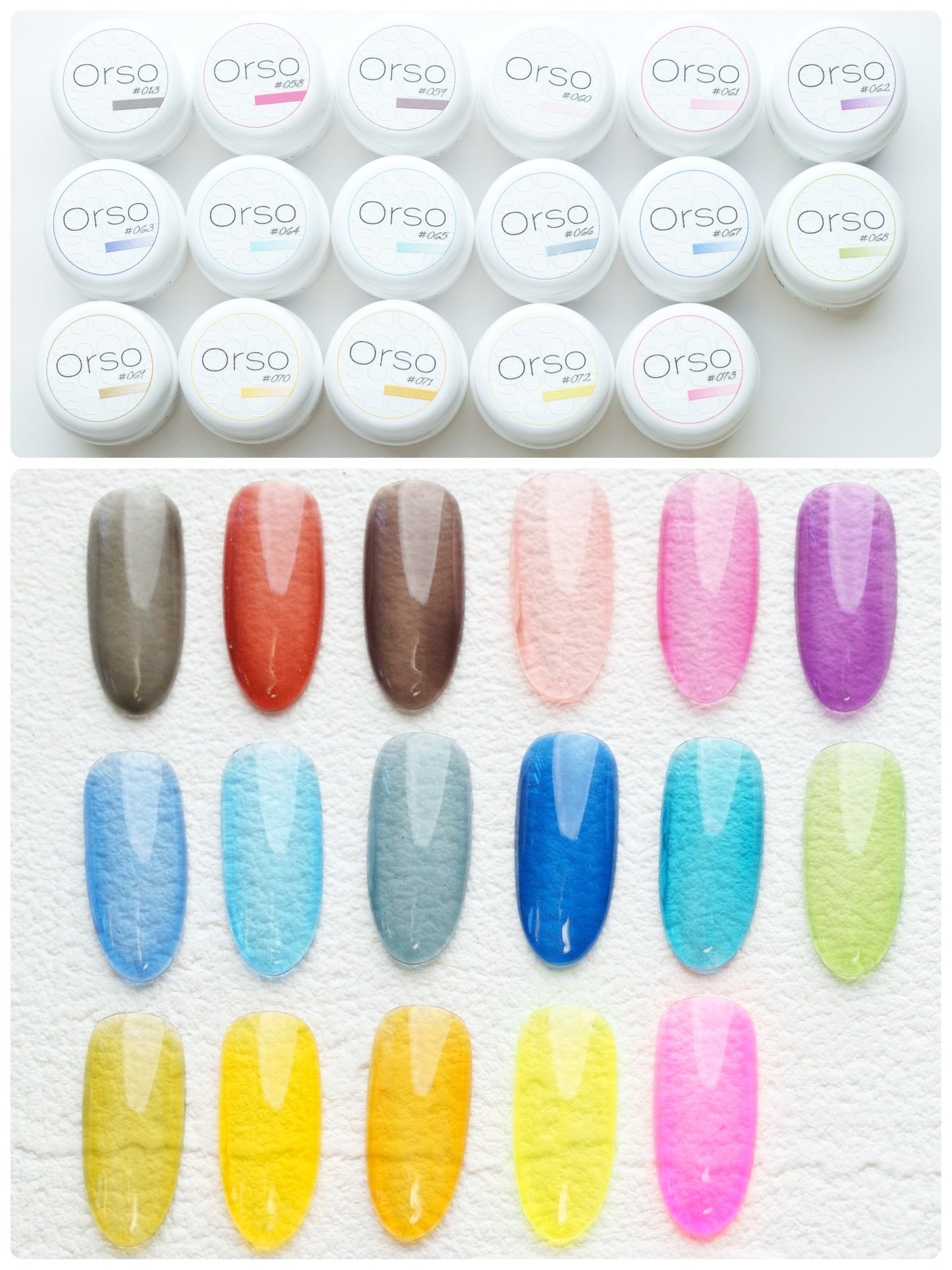 クリアカラー17色セット