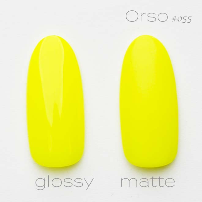 055 「ネオンイエロー」 – Orso NAIL STORE