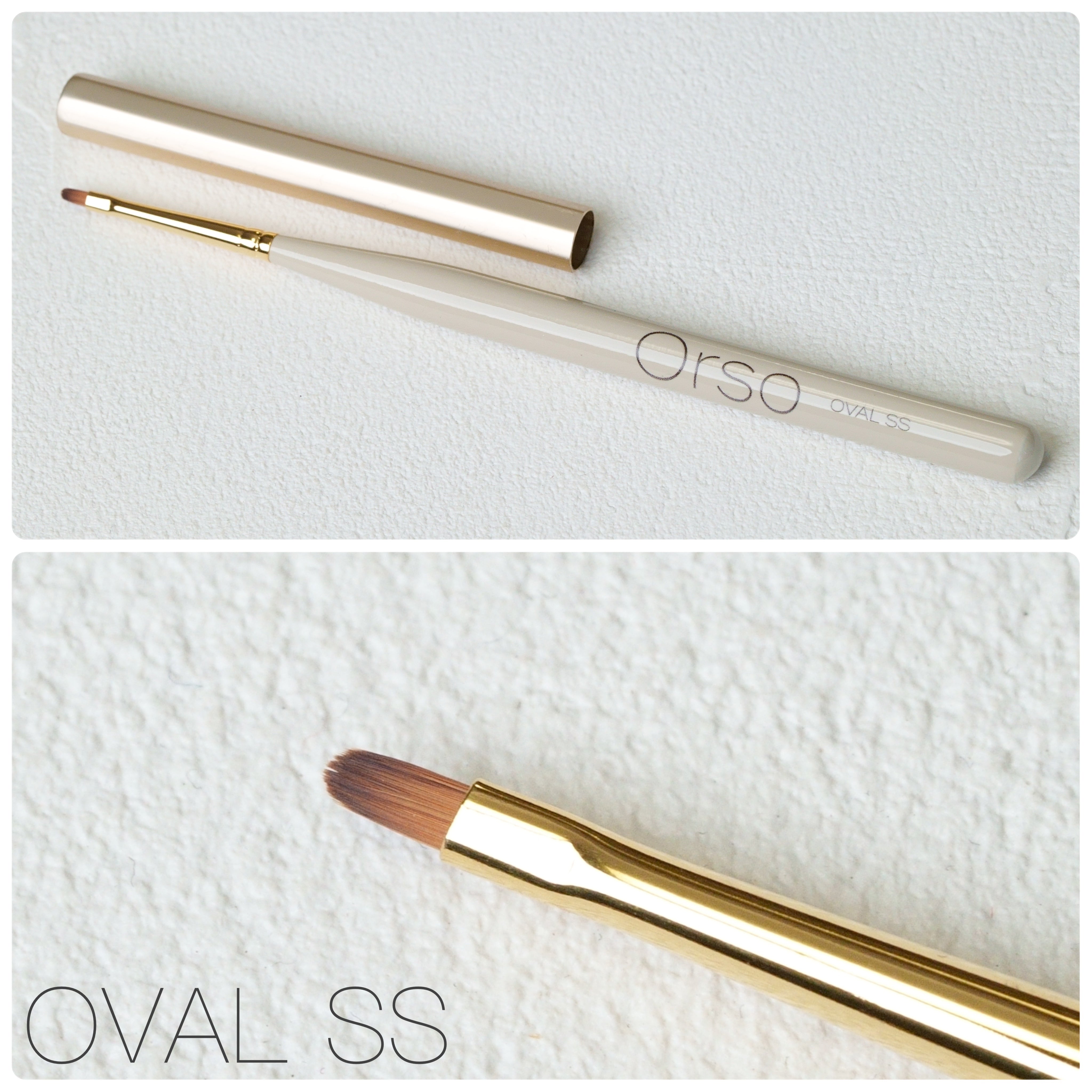 【ジェルブラシ】OVAL SS（オーバル エスエス筆）