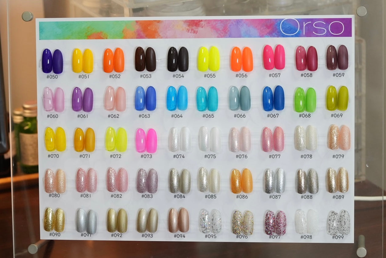 Orsoジェル100色セット Orsoジェル100色セット