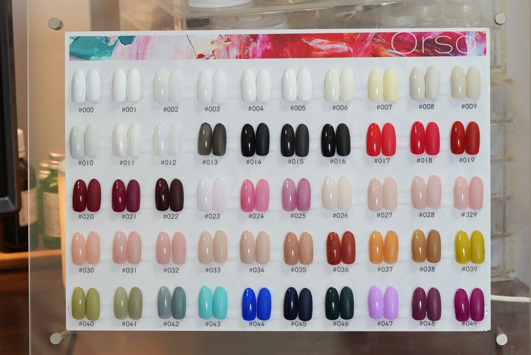 Orsoジェル100色セット